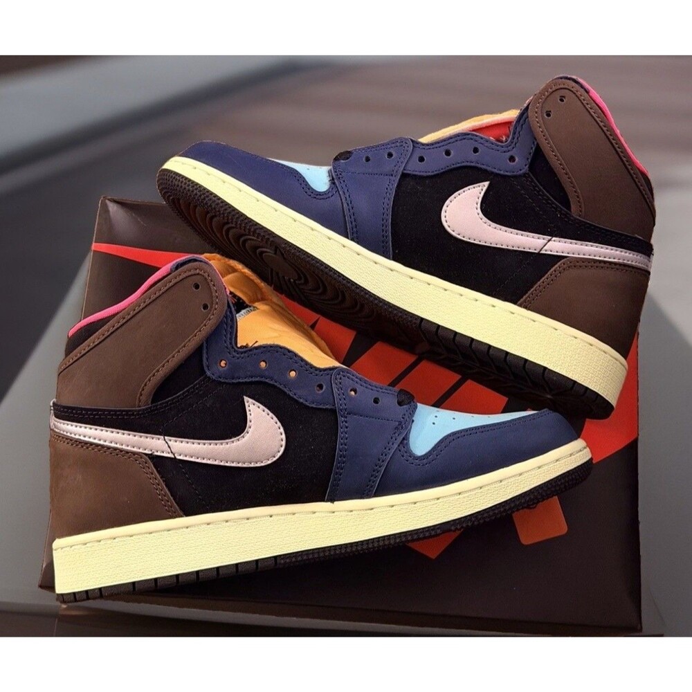 Brand New Nike Air Jordan 1 Retro High OG GS Tokyo Biohack 575441-201 Size 6Y